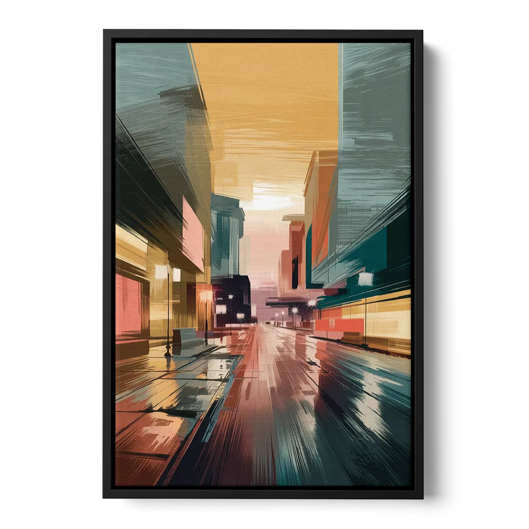 Chandler Scenic Landscape - Black Frame Canvas