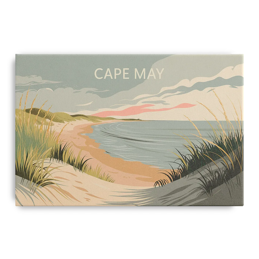 Cape May Ocean Breeze - Canvas Wall Art
