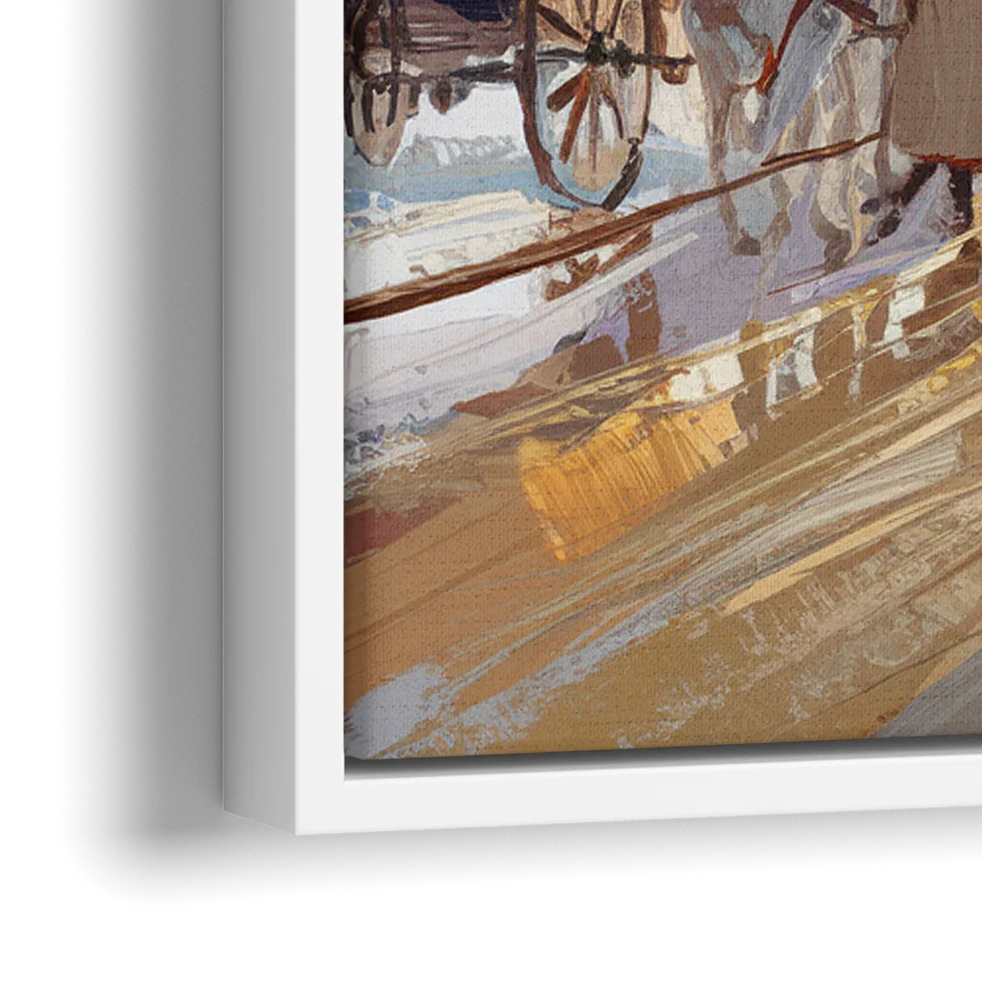 Madison Cultural Heritage - Close-Up White Frame Canvas