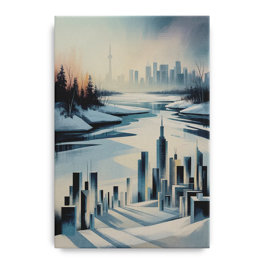 Toronto Winter Wonderland - Canvas Wall Art