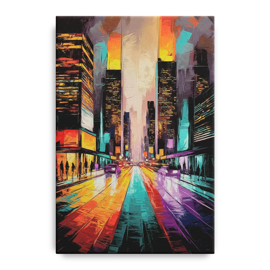 Joseph City Lights - Canvas Wall Art
