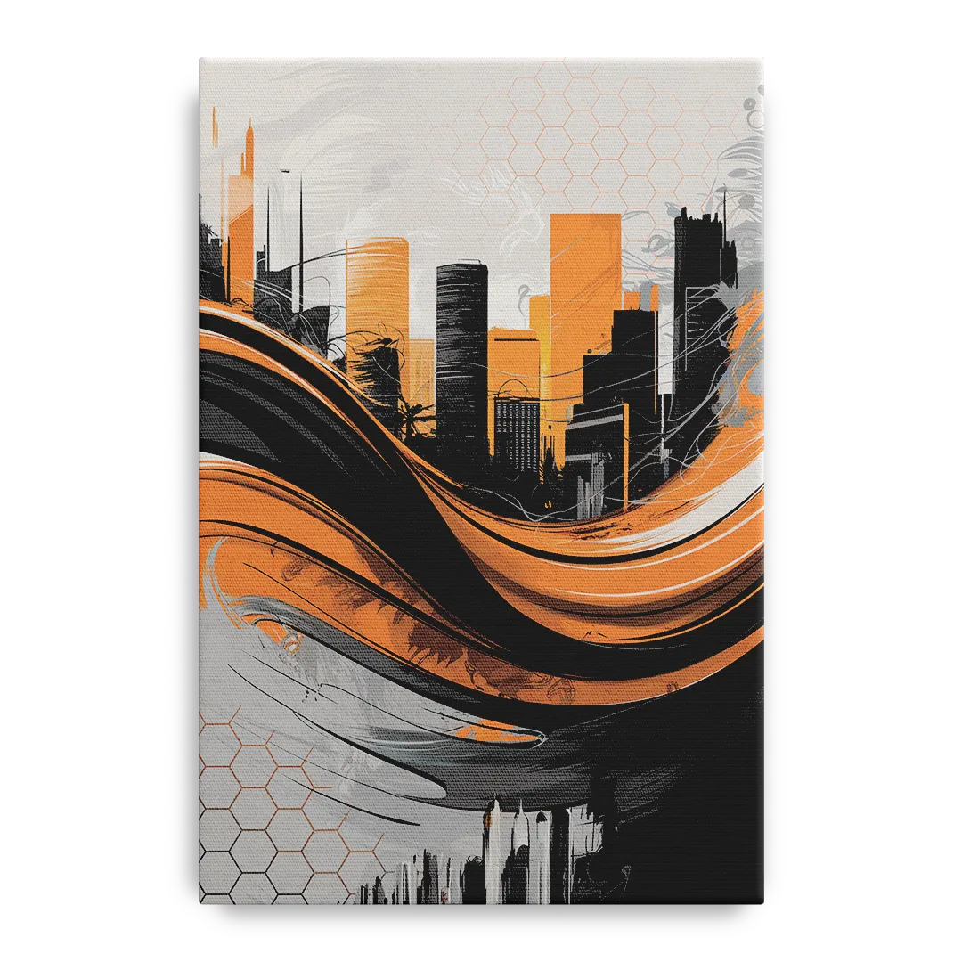 Houston Dynamo Colors - Canvas Wall Art