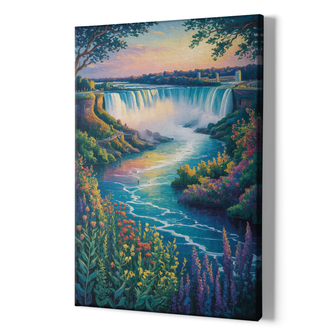 Niagara Botanical Gardens - Canvas Print Art Sides