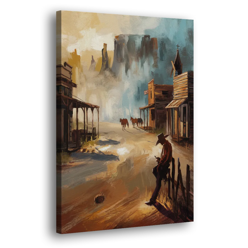 Tombstone Western Heritage - Canvas Print Art Sides
