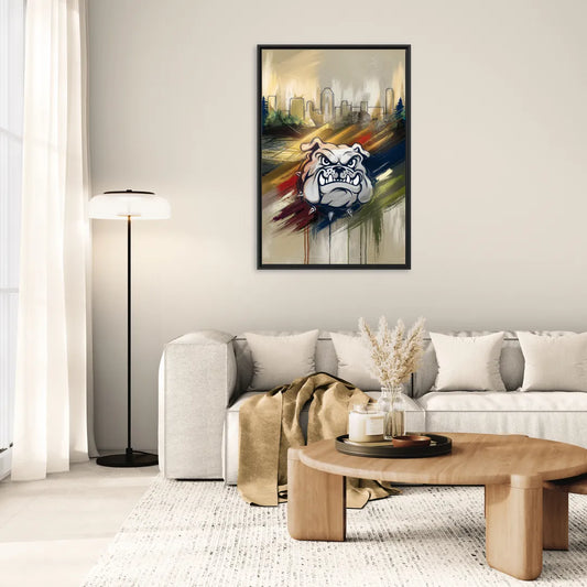 Spokane Gonzaga Pride - Living Room Black Frame Canvas