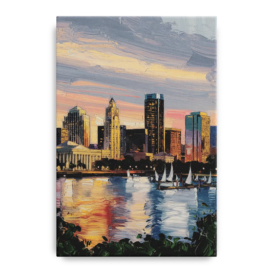 Milwaukee Historic Landmarks - Canvas Wall Art