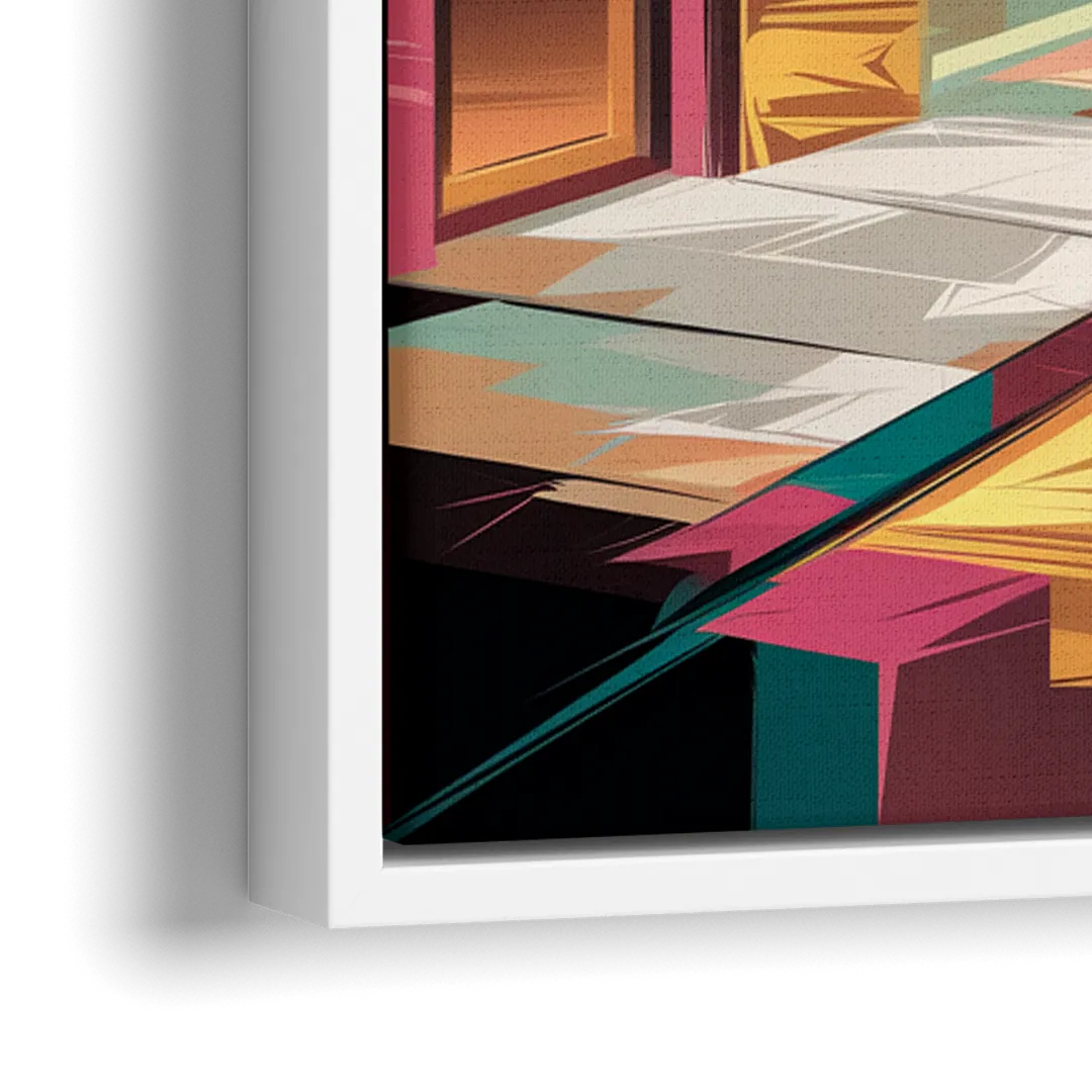 Mesa Urban Vibes - Close-Up White Frame Canvas