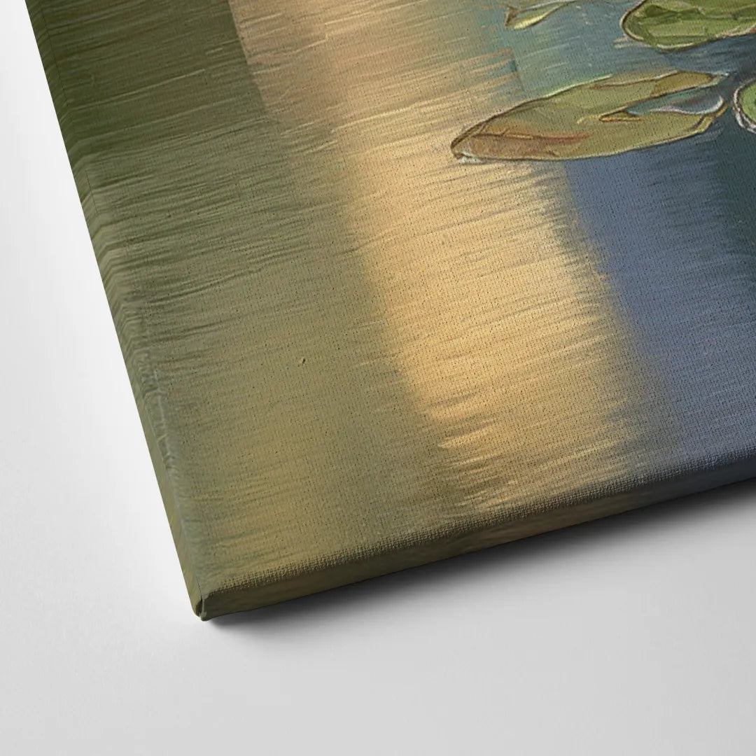 Madison Yahara River Tranquility Canvas Close Up