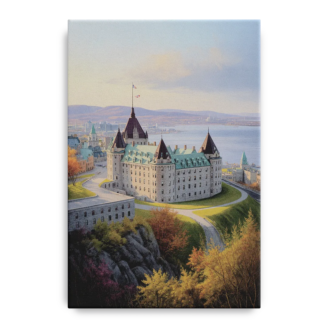 Citadel of Quebec - Canvas Wall Art