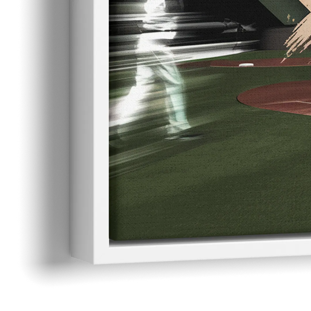 Chicago White Sox Legacy - Close-Up White Frame Canvas