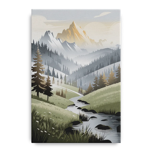 Vail Scenic Landscape - Canvas Wall Art