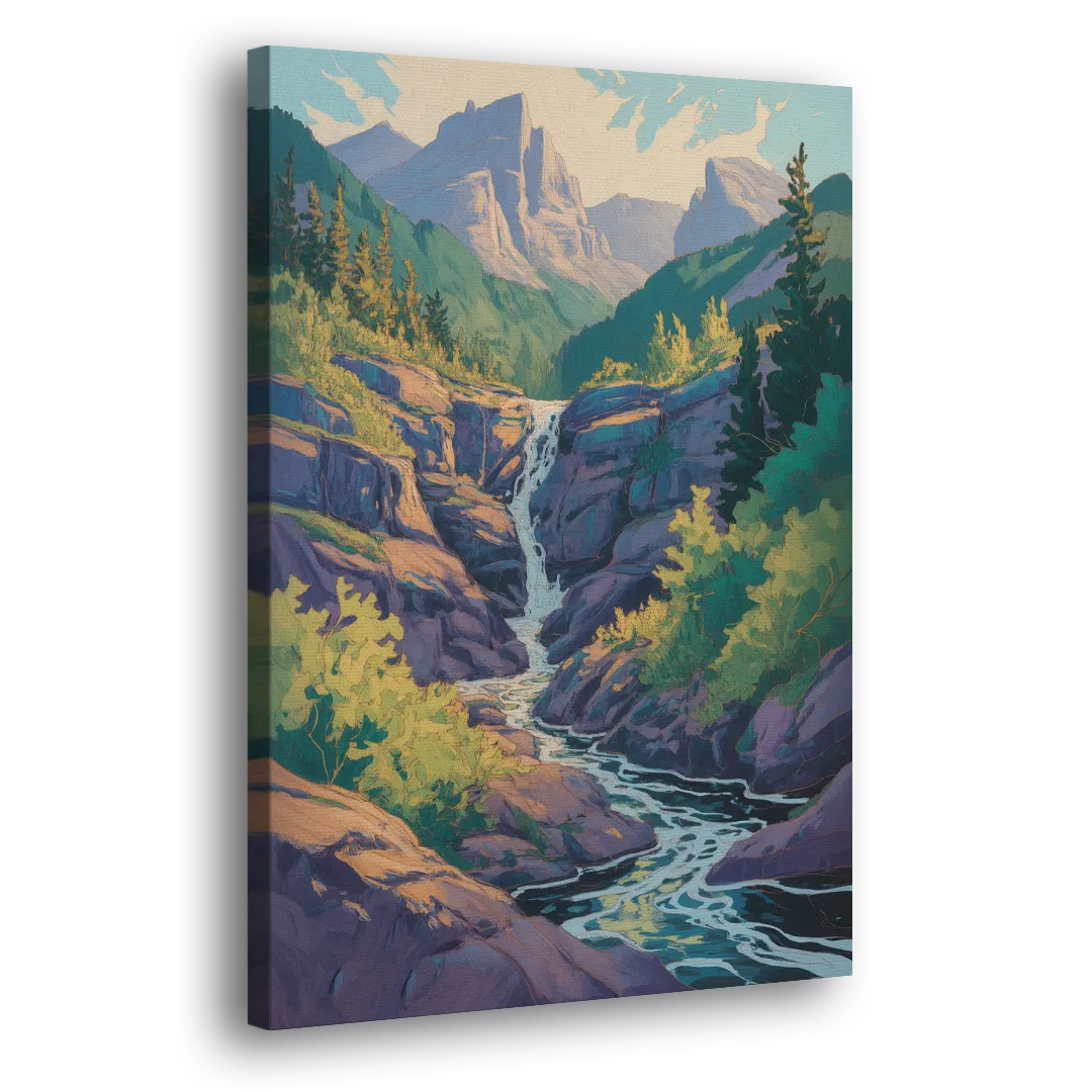 Geological Wonders - Canvas Print Art Sides