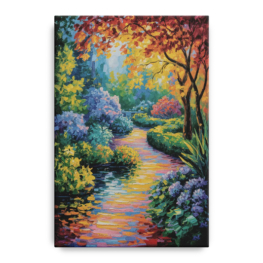 Butchart Gardens Bloom - Canvas Wall Art