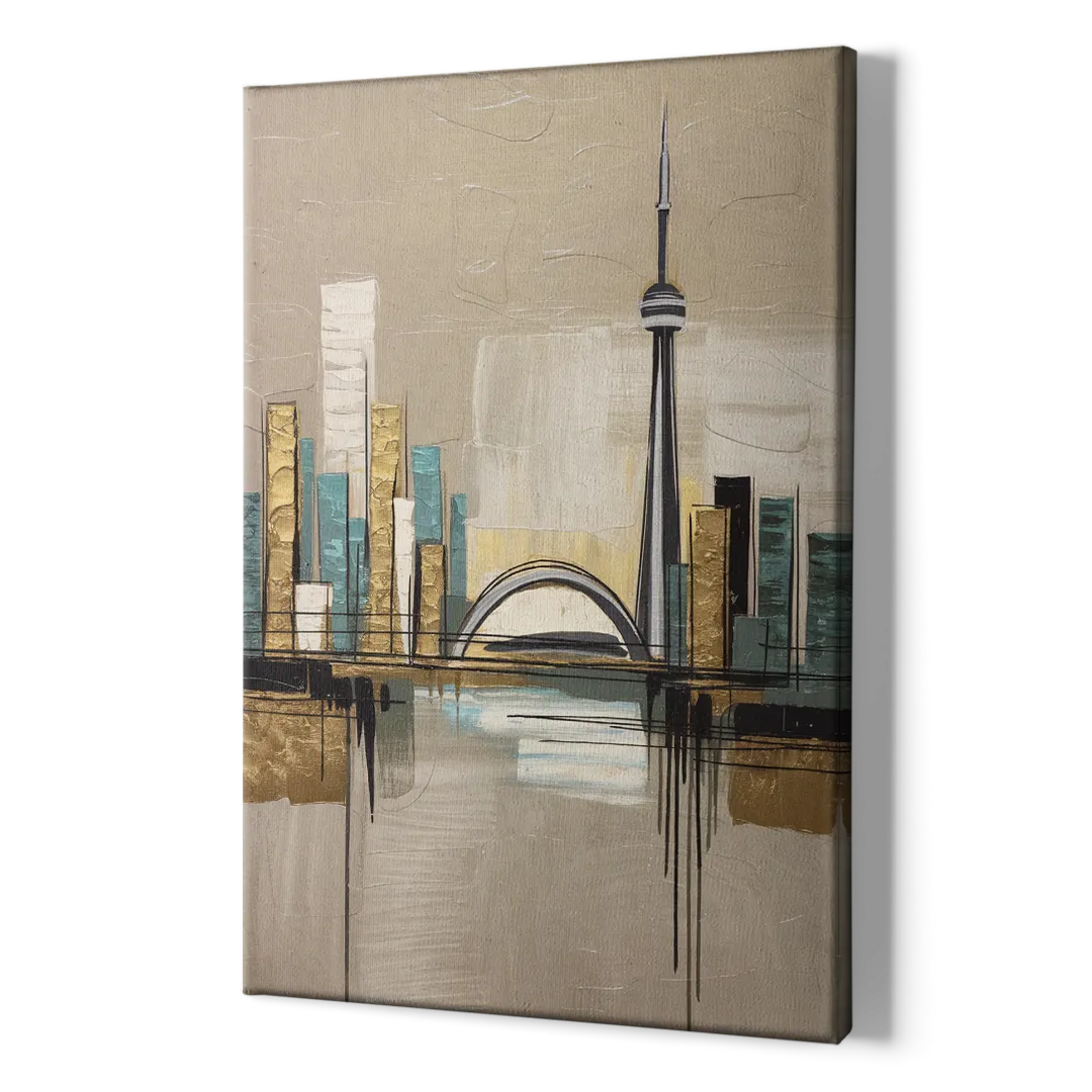 Ontario Urban Charm - Canvas Print Art Sides