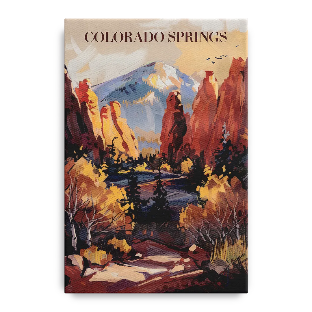 Colorado Springs Nature Escape - Canvas Wall Art