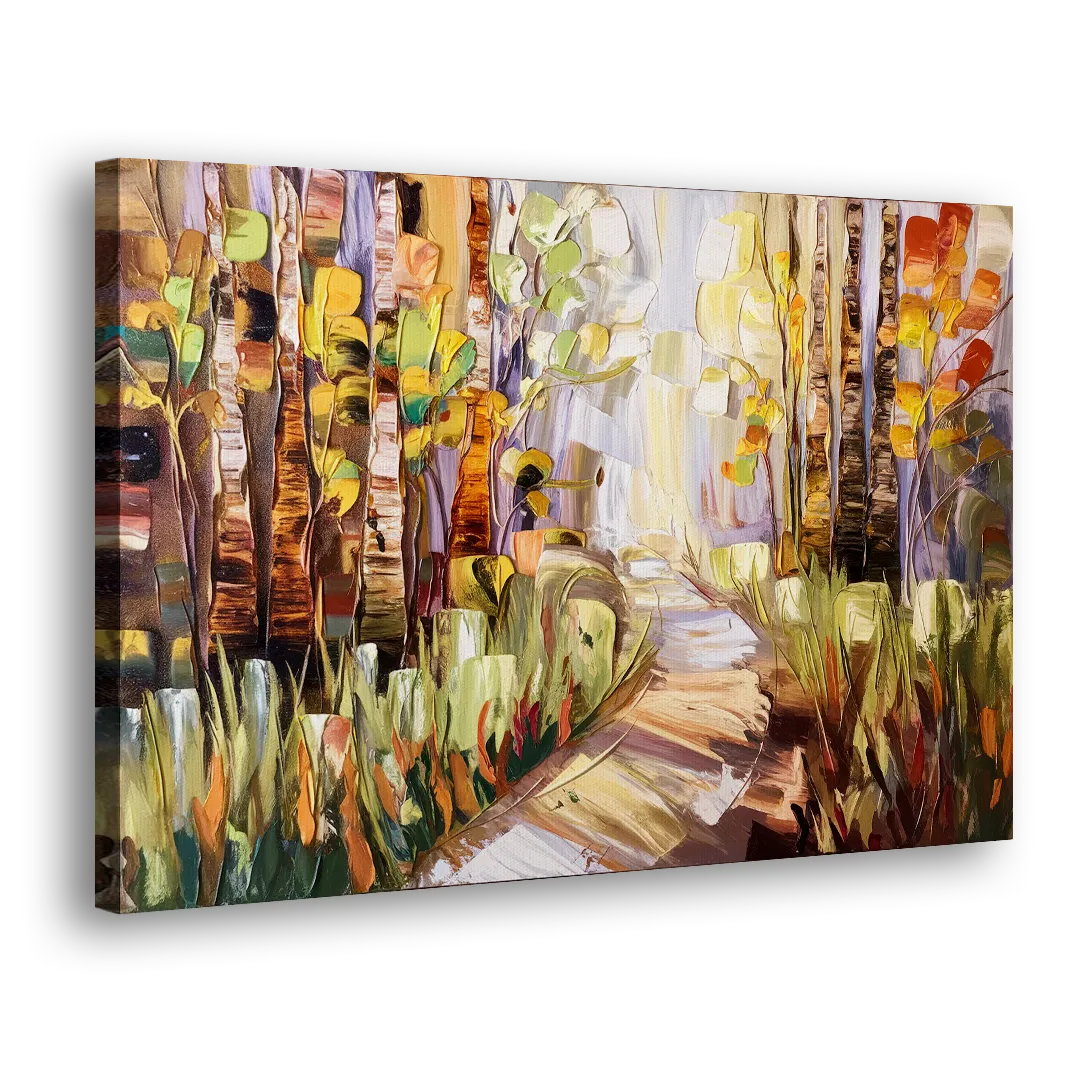 Grand Rapids Seasonal Foliage - Canvas Print Art Sides