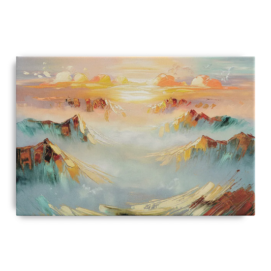 Henderson Mountain Horizon - Canvas Wall Art