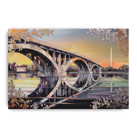 Arlington Memorial Bridge - Canvas Wall Art