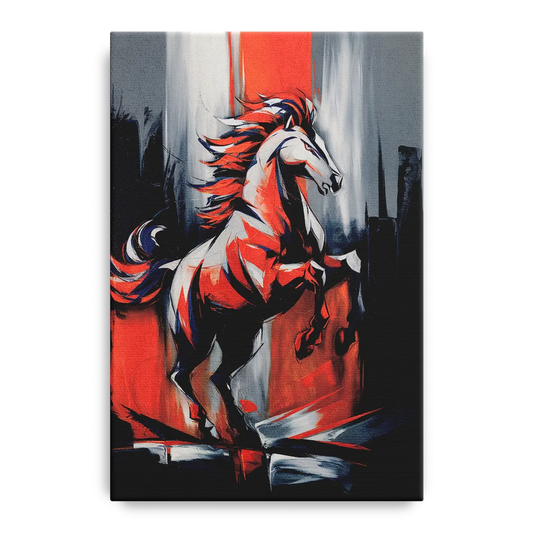 Denver Broncos Legacy - Canvas Wall Art