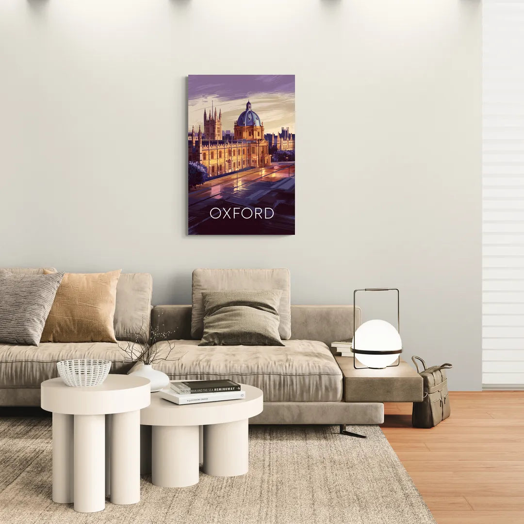 Oxford Timeless Elegance - Canvas Wall Art Living Room
