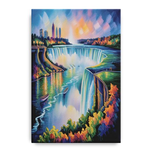 Niagara Falls Tunnel View - Canvas Wall Art