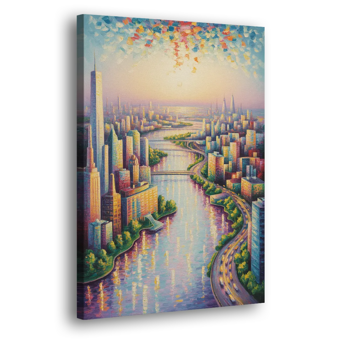 Skylon Tower View - Canvas Print Art Sides