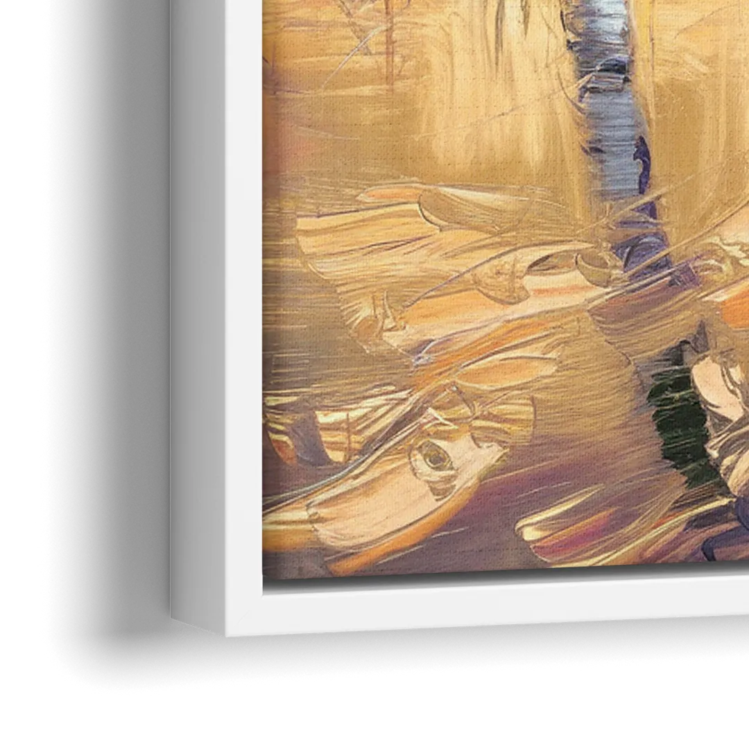 St. Louis Gateway Arch Reflection - Close-Up White Frame Canvas
