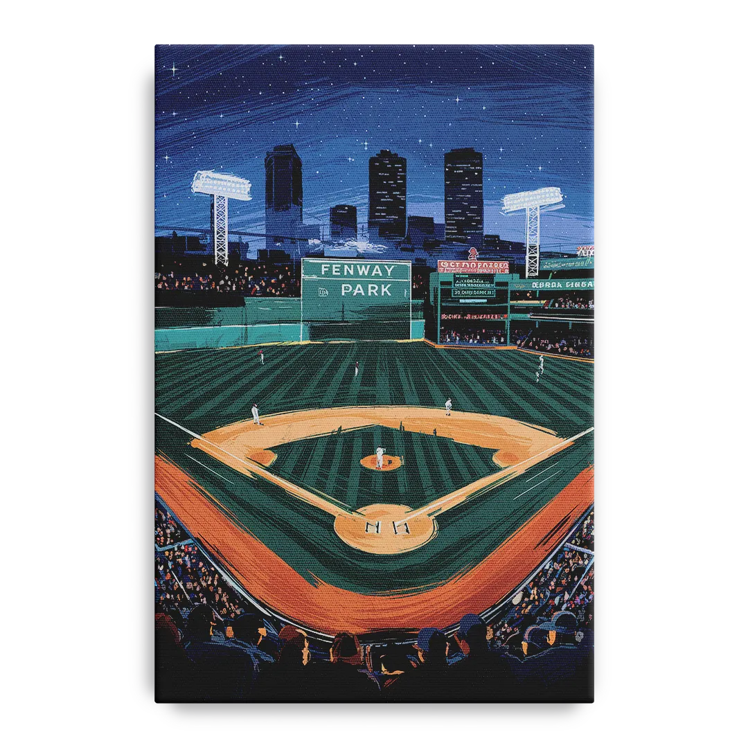Boston Red Sox Photography - Canvas Wall Art