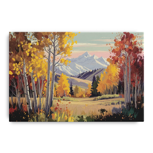 Aspen Majestic Landscape - Canvas Wall Art