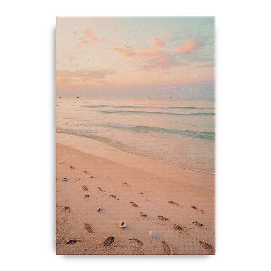 St. Petersburg Beachfront Serenity - Canvas Wall Art