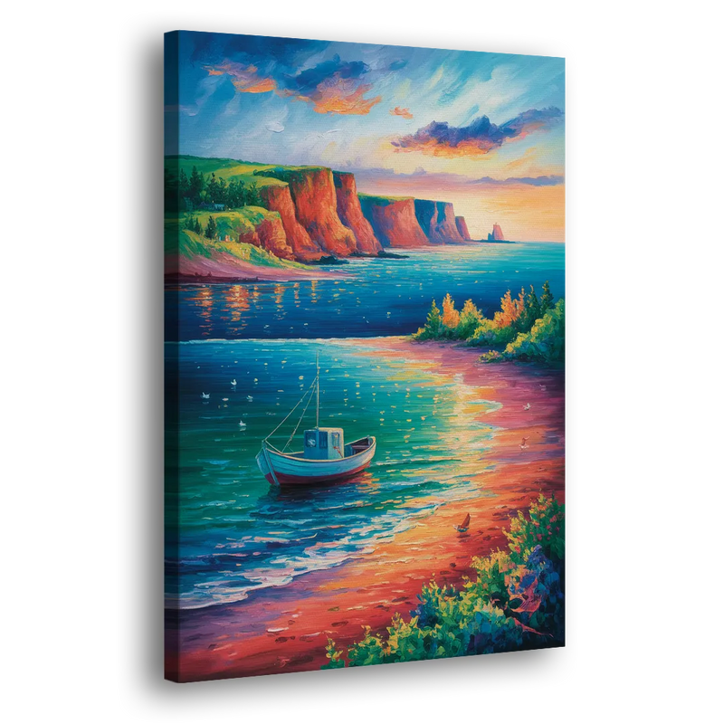 PEI Coastal Charm - Canvas Print Art Sides