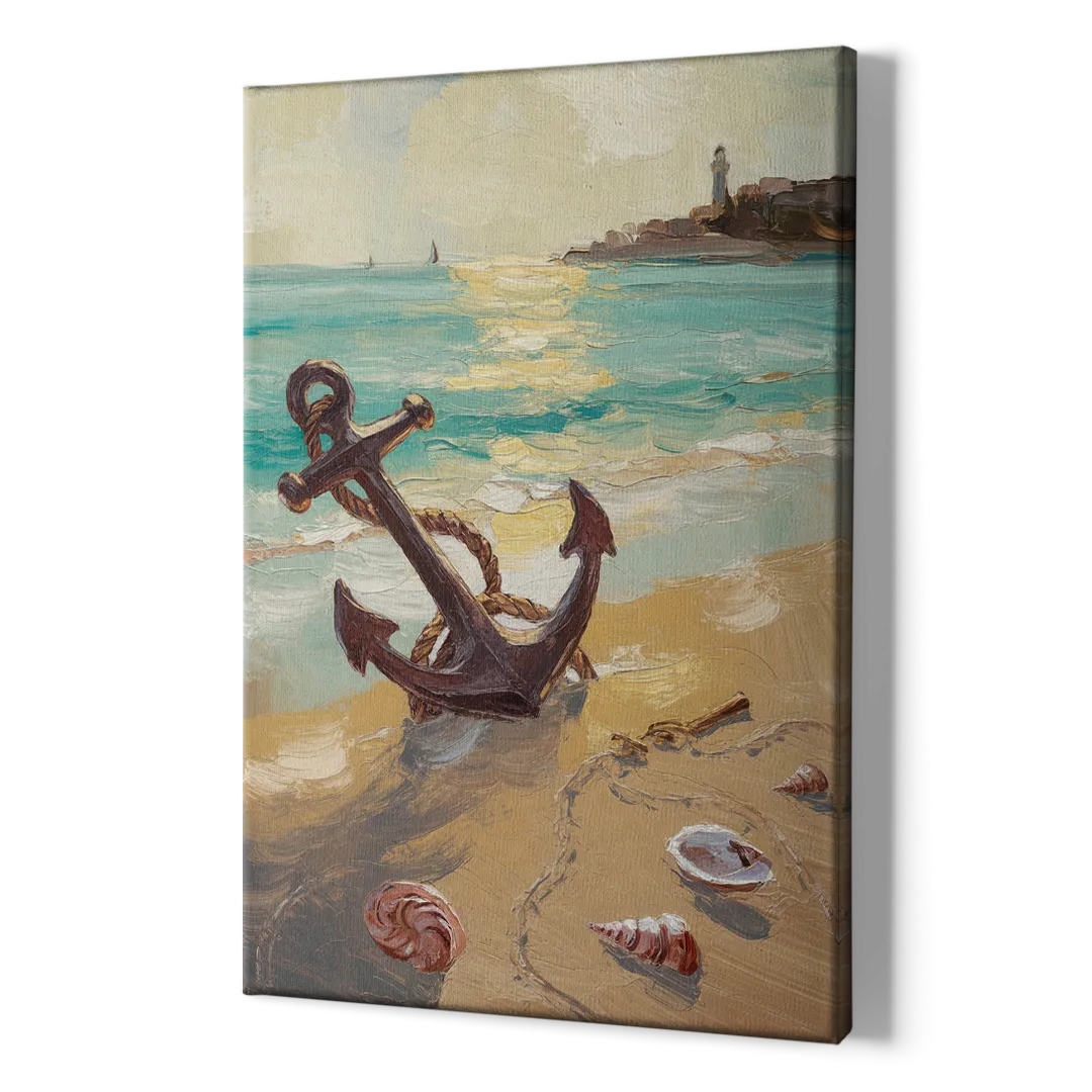 Norfolk Nautical Charm - Canvas Print Art Sides