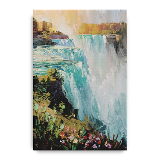 Buffalo Niagara Falls View - Canvas Wall Art