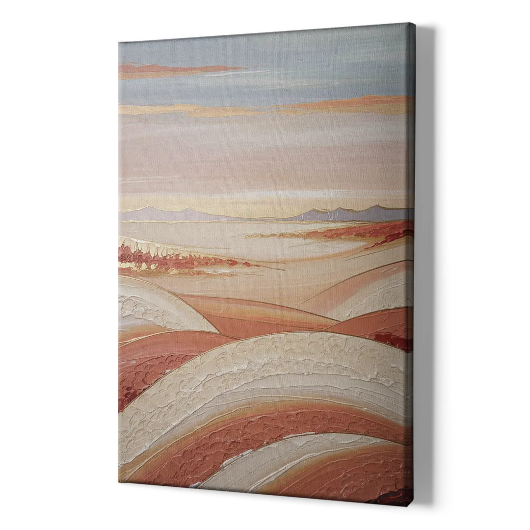 Marfa Texas Horizon - Canvas Print Art Sides