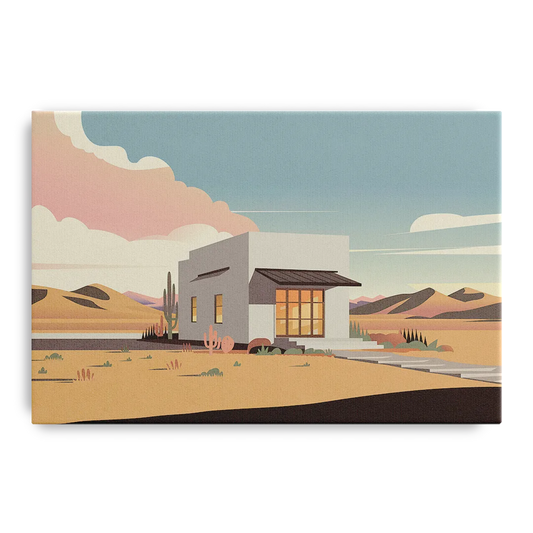 Marfa Artistic Vibes - Canvas Wall Art