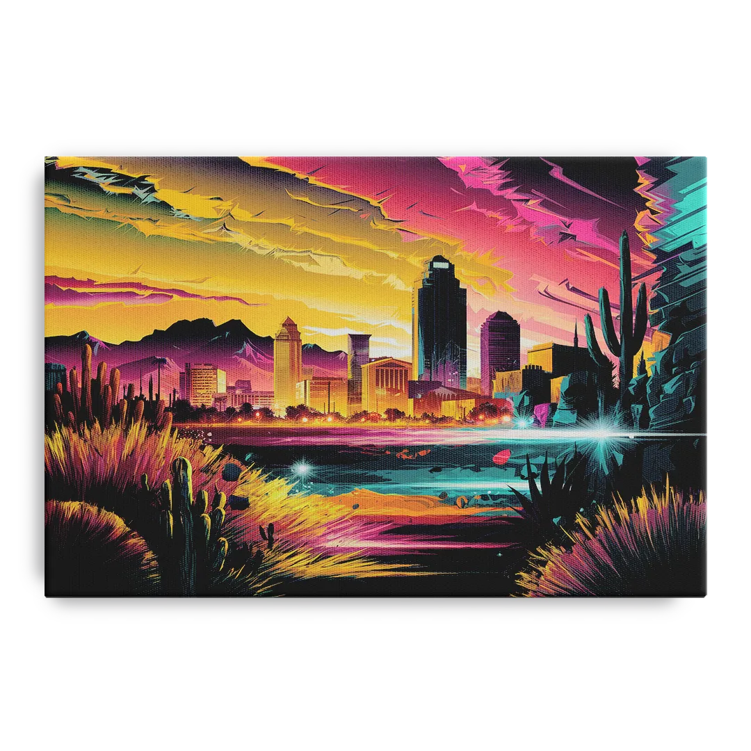 El Paso Scenic Landscape - Canvas Wall Art