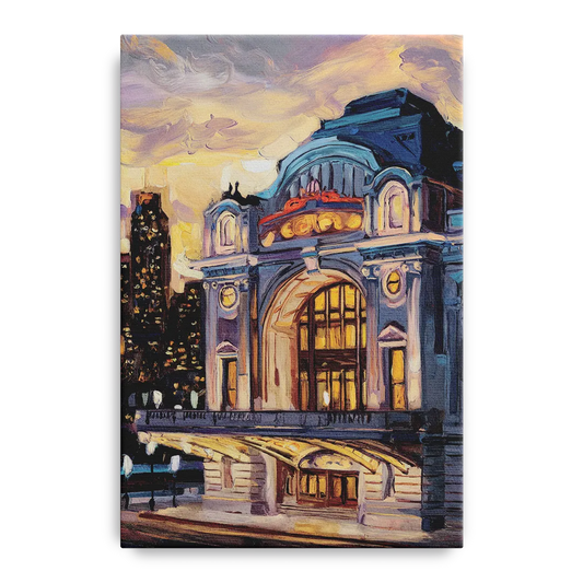 Kansas City Union Station - Canvas Wall Art