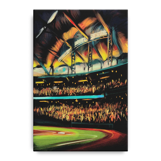 Tampa Bay Rays Game Day Energy - Canvas Wall Art
