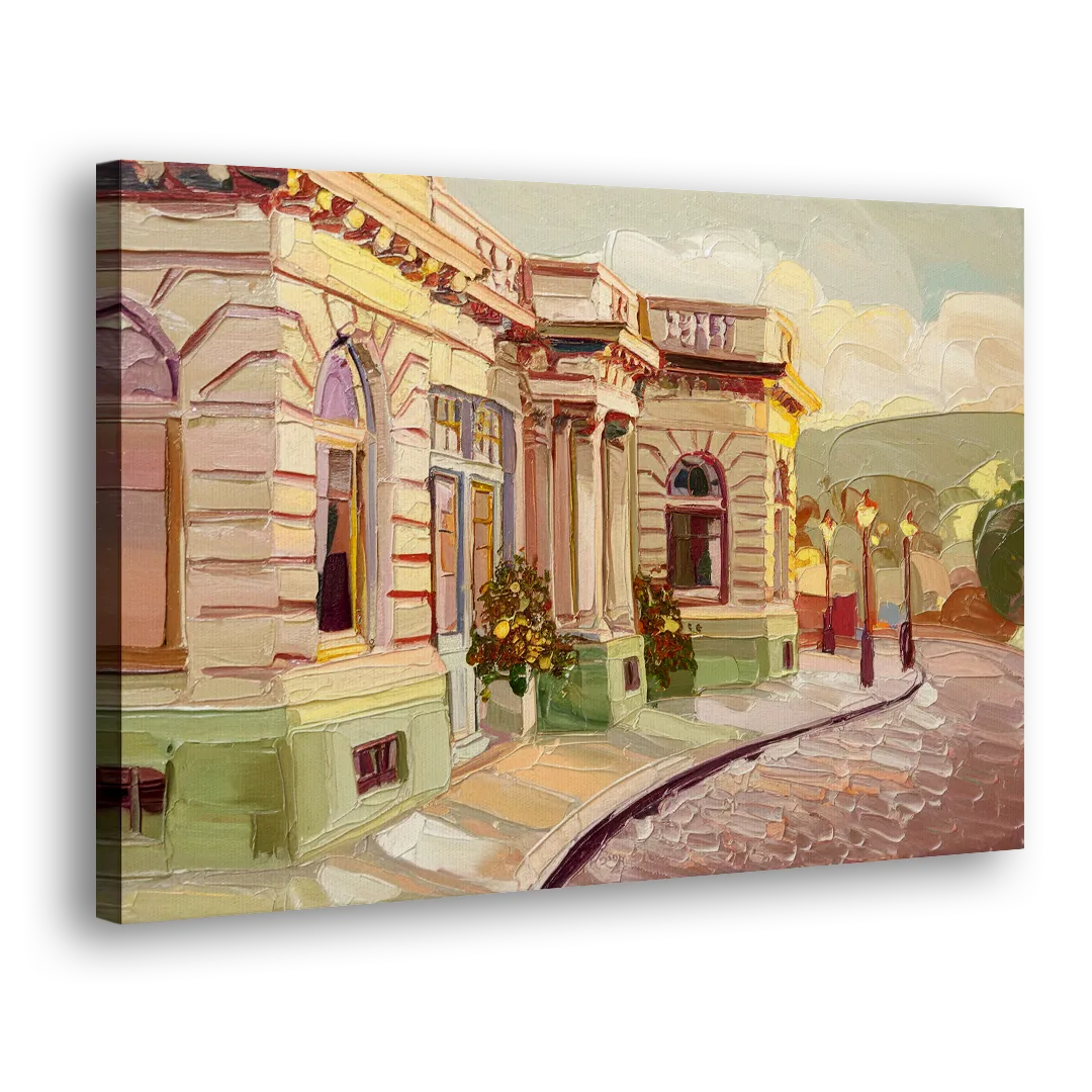 Dunedin Historic Architecture - Canvas Print Art Sides