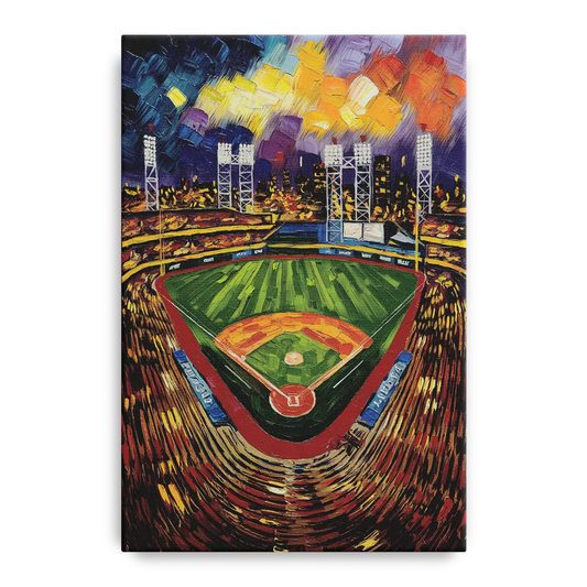 Rochester Red Wings Stadium - Canvas Wall Art