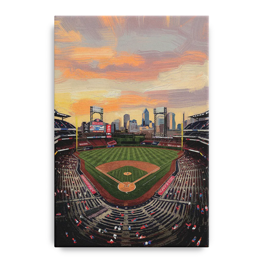 Philadelphia Phillies Ballpark - Canvas Wall Art
