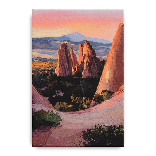 Colorado Springs Garden of the Gods - Canvas Wall Art