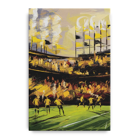 Columbus Crew Soccer Spirit - Canvas Wall Art