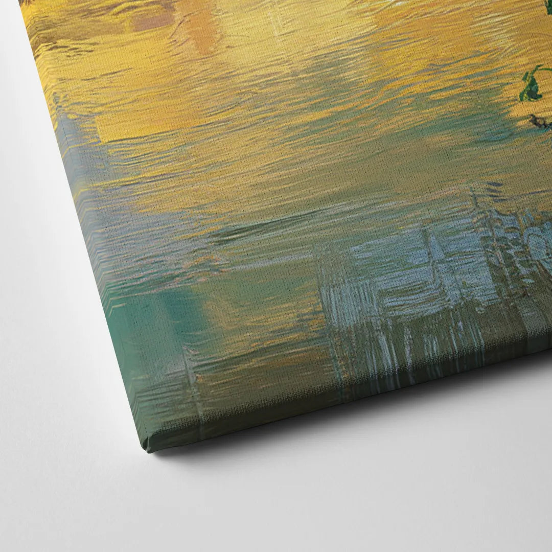 Louisville Ohio River View Canvas Close Up