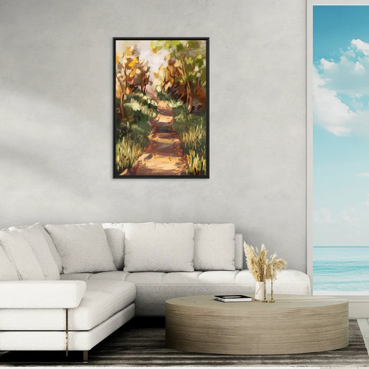 Joseph Nature Trails - Living Room Black Frame Canvas