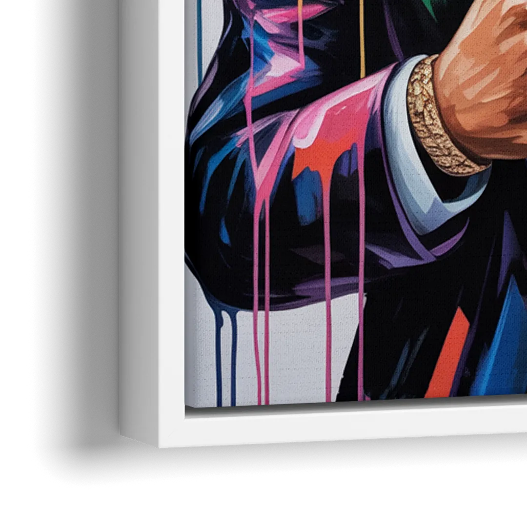 After Hours 2.0 - Close-Up White Frame Canvas