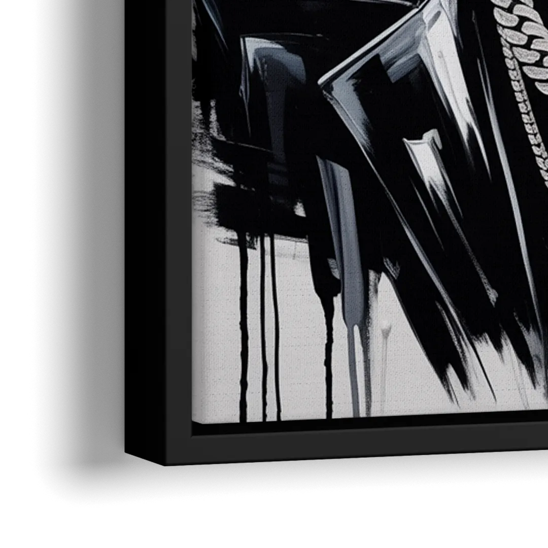 After Hours - Close-Up Black Frame Canvas