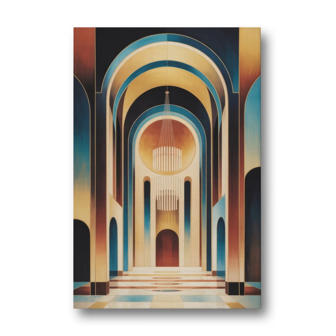 Agios Minas Cathedral - Canvas Wall Art - Front