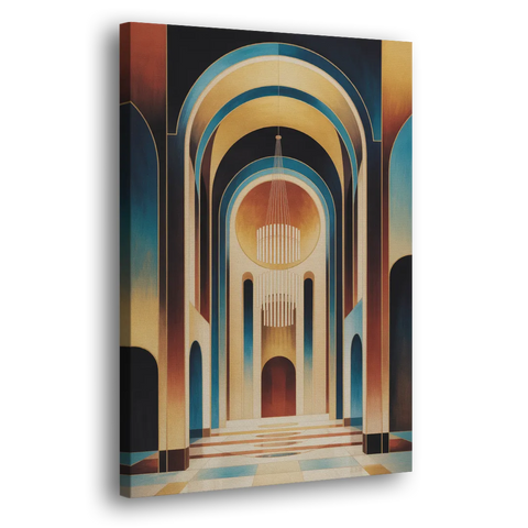 Agios Minas Cathedral - Canvas Wall Art