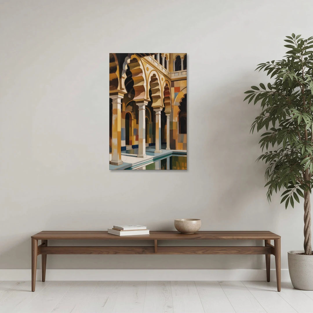 Alcazar Allure - Canvas Wall Art - Coffee Table - 24x36